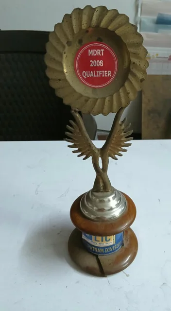MDRT 2008 qualifier trophy