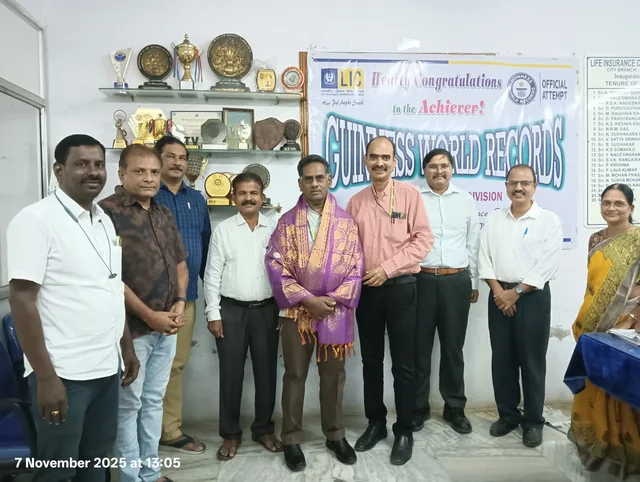 Celebrating a professional milestone